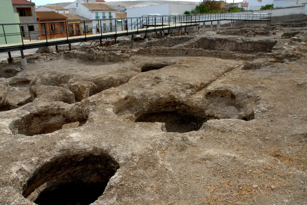 Stedet for de romerske bade og den kalcolitiske nekropolis i Alameda