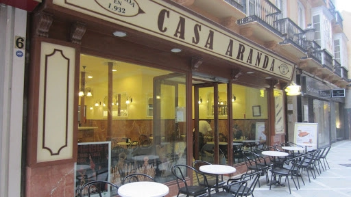 I migliori churros a Casa Aranda a Malaga