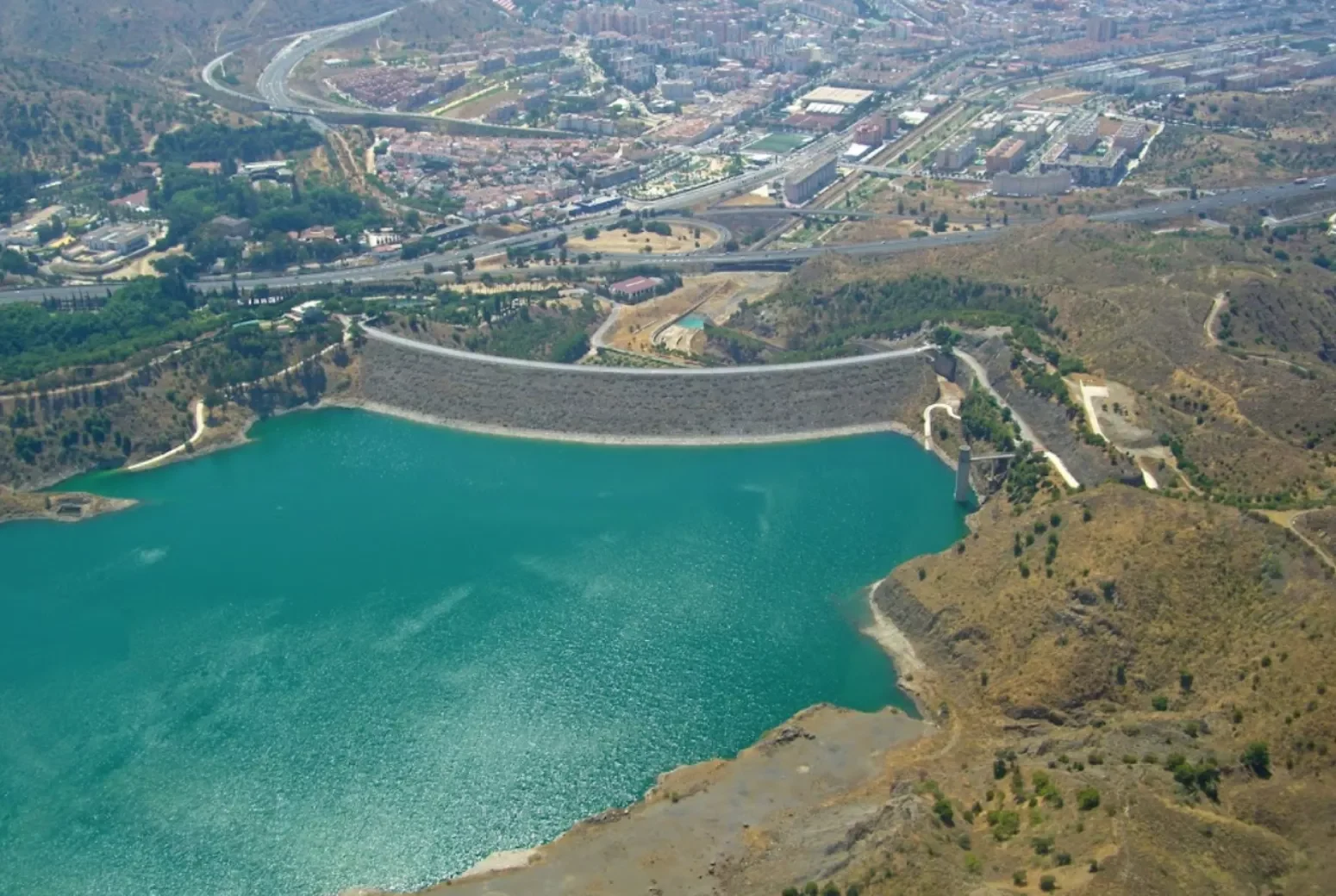 Limonero Reservoir in Malaga
